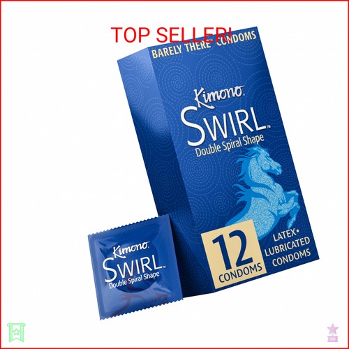 Kimono swirl condoms pack - swirl,